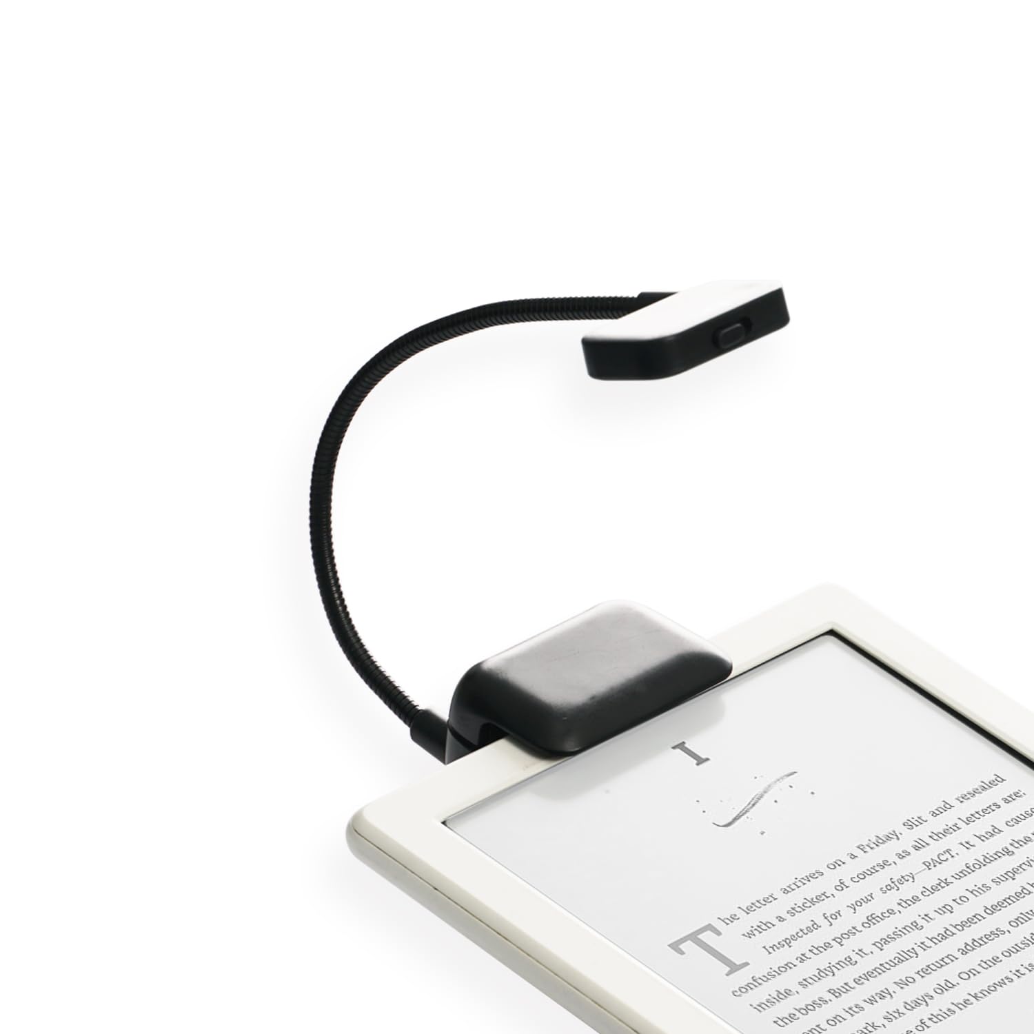 TFY Clip-on LED Reading Light with 2 Levels of Lumen Intensity for